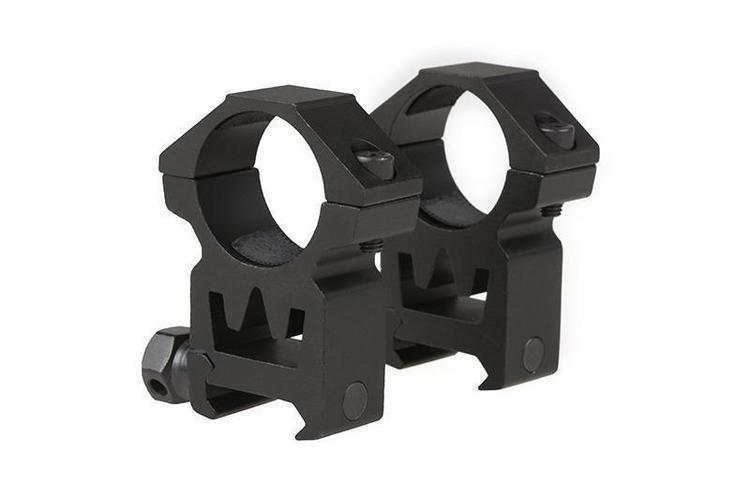 Theta Optics 25mm scope rings for RIS rail (high)