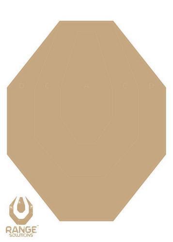 Range Solutions Solutions IPSC Targets - 50 pcs