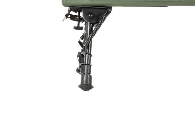 Specna Arms SA-S03 CORE™ tarkkuuskivääri kiikarilla ja etujaloilla - oliivi