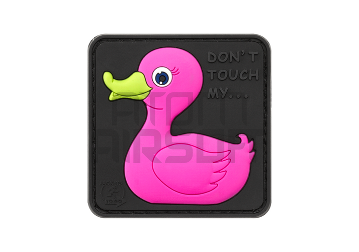 JTG "Tactical Rubber Duck" PVC Velcro Badge - Pink
