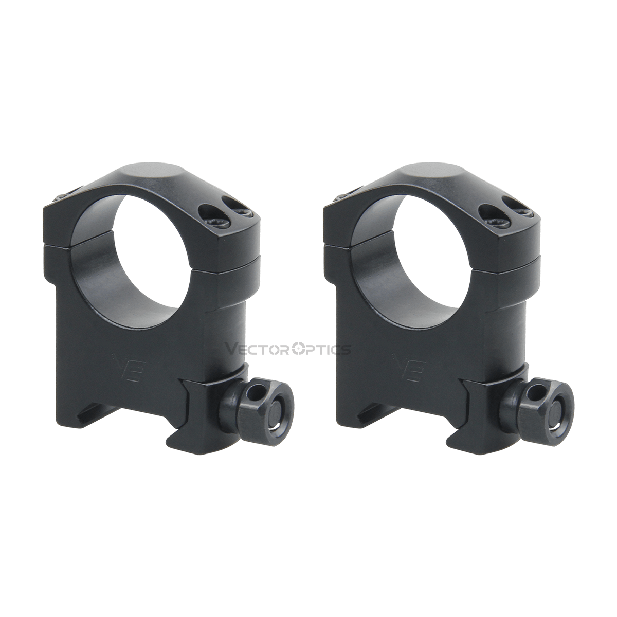 Vector Optics 25,4 mm 1" korkeat kiväärin tähtäinrenkaat