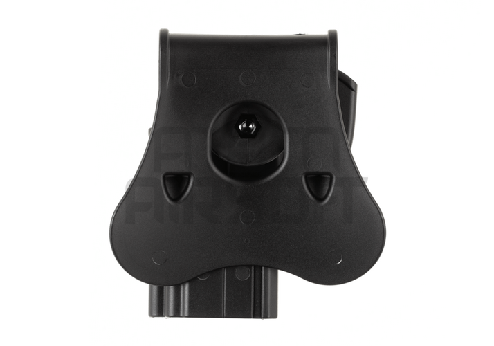 AMOMAX Hard plastic belt holster CZ 75D Compact - black