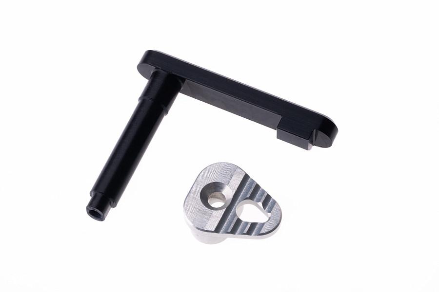 Retro Arms CNC magazine release AR15, black - B