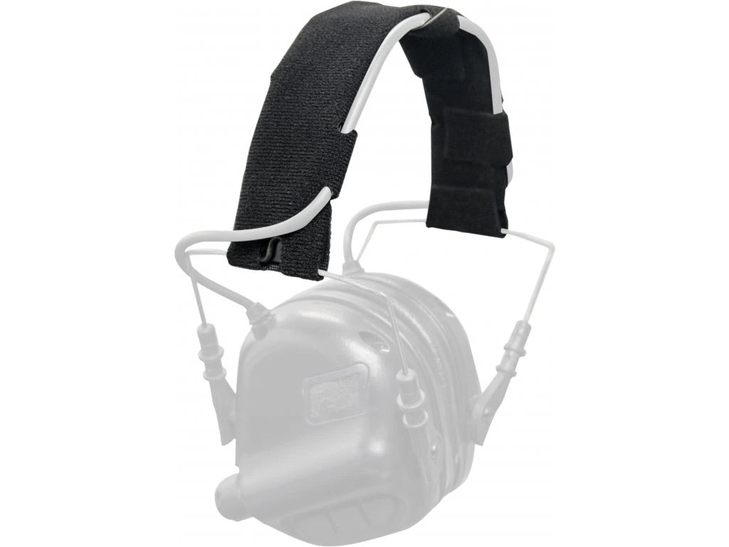 EARMOR M62 kuulosuojaimien velcro tarranauhakuori - musta