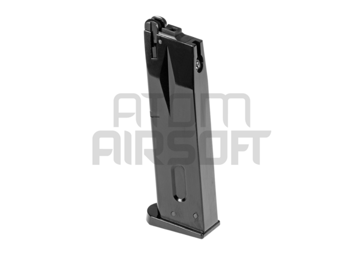 WE M9 GBB gas magazine, 25 rounds