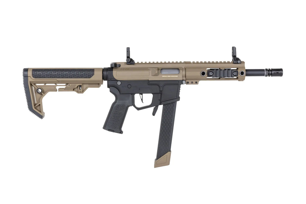Specna Arms SA-FX01 FLEX™ BLDC™ HAL ETU Gen.2 sähköase - Half-Tan