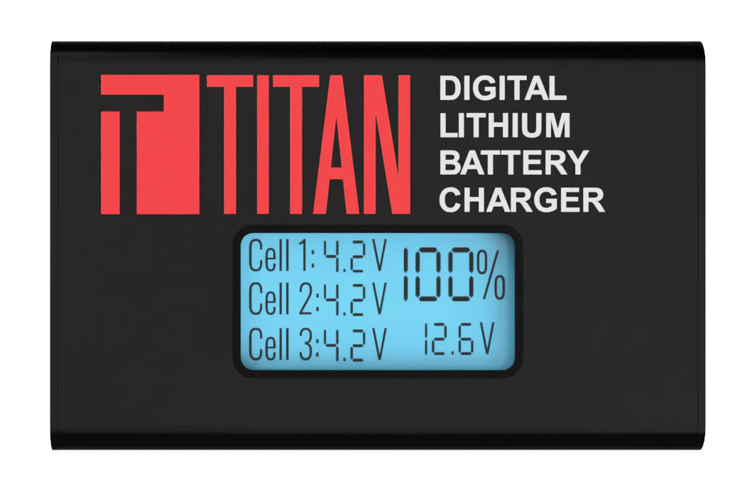 TITAN Power Älylaturi Li-Ion/LiPo akuille V2