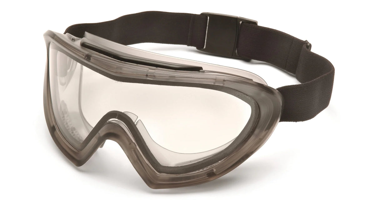 Pyramex Capstone® Dual Lens suojalasit - kirkas linssi (OTG, silmälasiyhteensopiva)