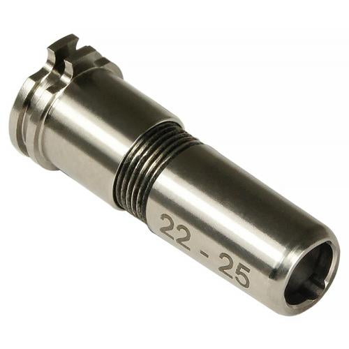 Maxx Model CNC Titanium säädettävä suutin, 22-25mm
