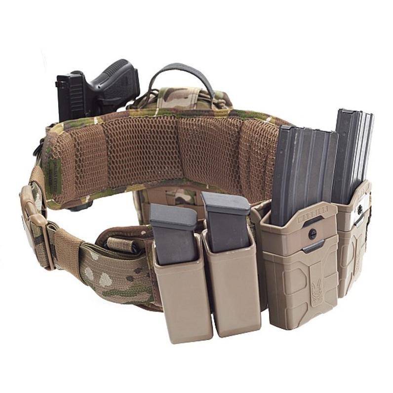 Warrior Assault Systems Elite ops PLB shooter belt, taisteluvyö taskuilla - MultiCam