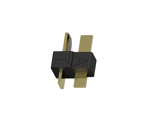 Titan Power Airsoft T-plug, Deans-yhteensopiva liitin, uros