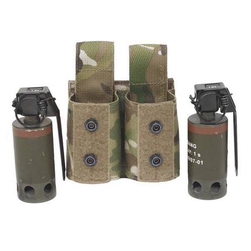 Warrior Assault Systems 40mm grenade / NICO Flash bang double pouch - Multicam