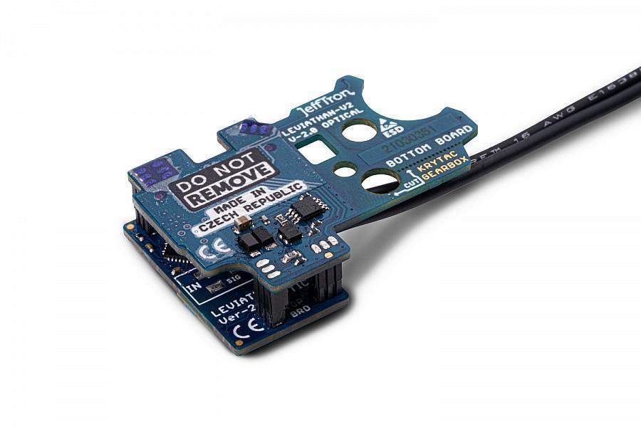 Jefftron Leviathan V2, optical (rear wiring + CNC trigger)