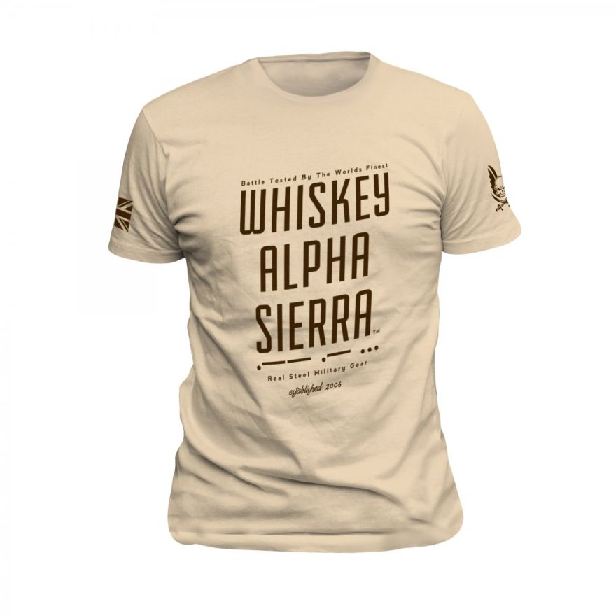Warrior Assault Systems WAS T-Shirt -TAN