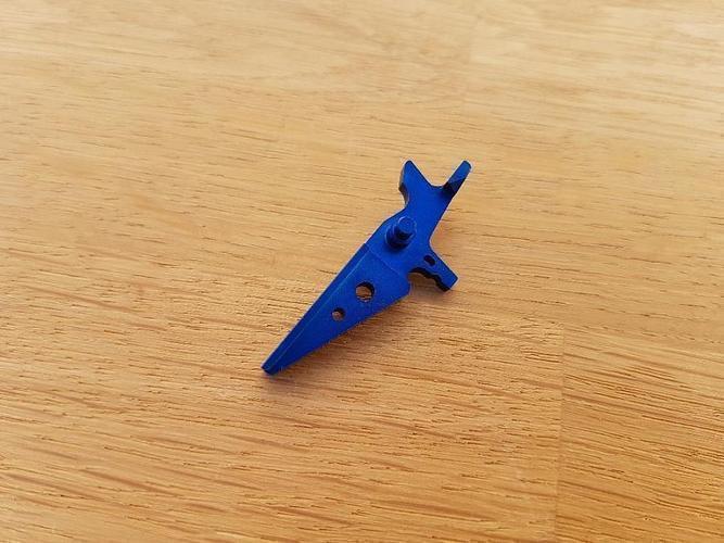 RetroArms CNC liipasin AR15 – A (sininen)
