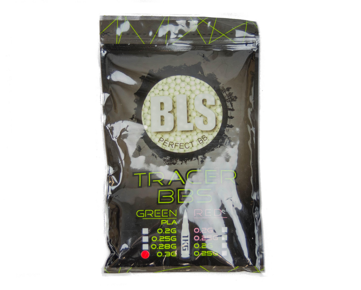BLS 0,30g Tracer PLA-kuula, 1kg (3330kpl) - valojuova