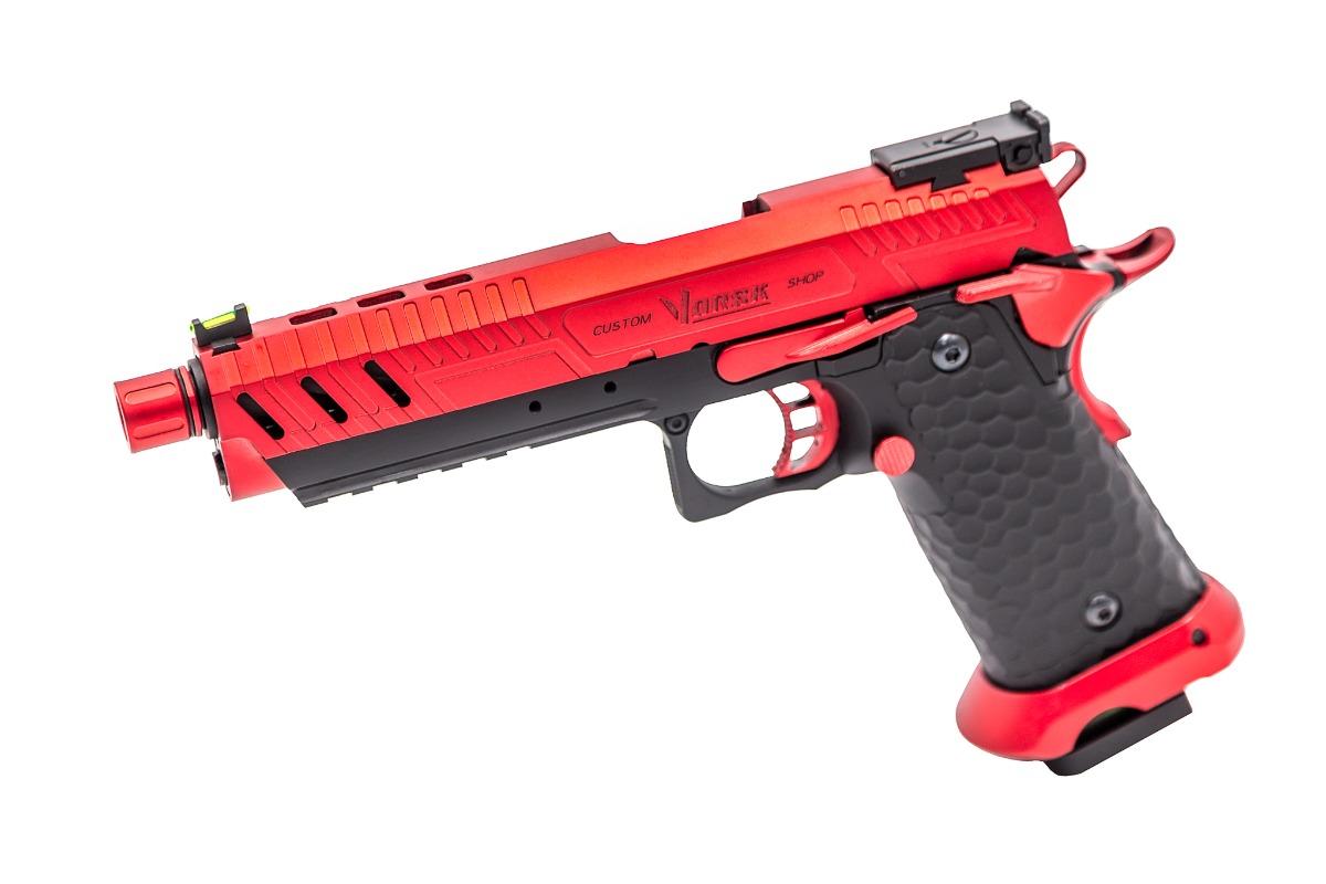 VORSK Vengeance CS Hi-Capa kaasupistooli - punainen