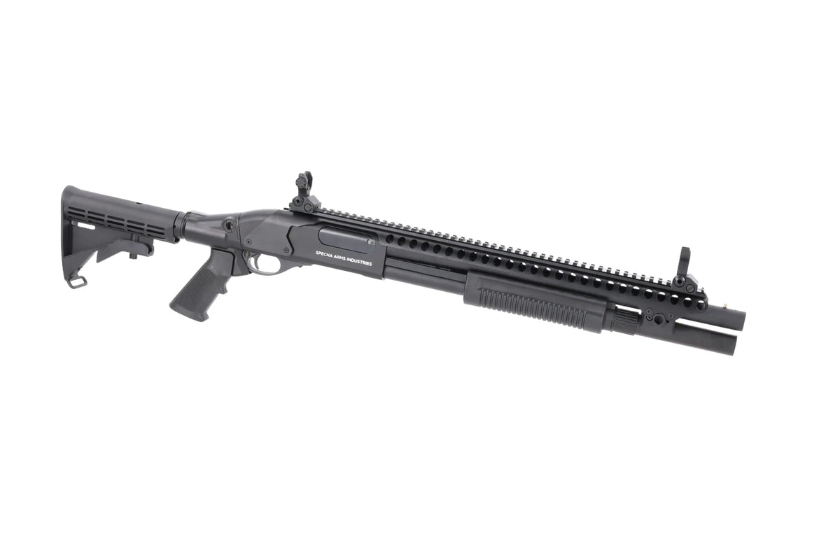 Specna Arms SA-VGS7 VAPOR Gas Airsoft Shotgun - Black
