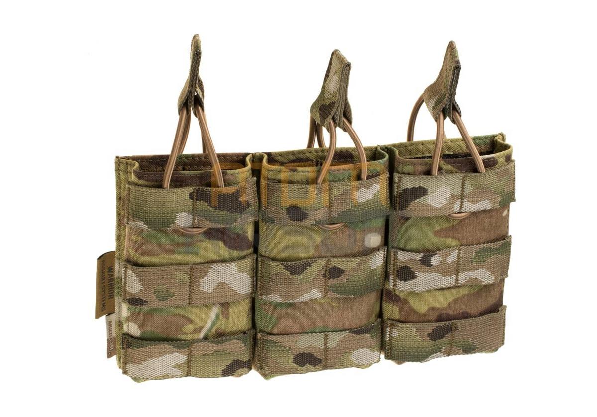 Warrior Assault Systems AR 5.56mm open top magazine pouch for three magazines - MultiCam