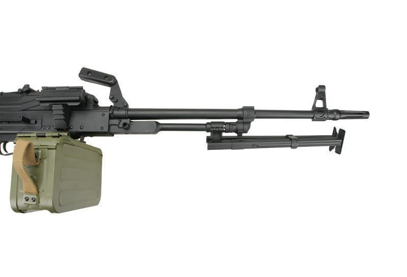 A&K PKM machine gun with polymer parts