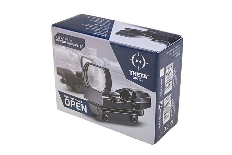 Theta Optics Optics™ Open Red/Green Dot Sight - Sand