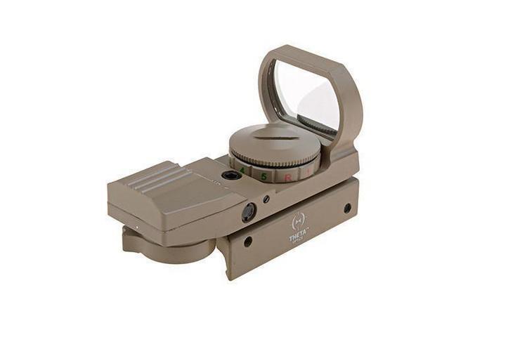 Theta Optics Optics™ Open Red/Green Dot Sight - Sand
