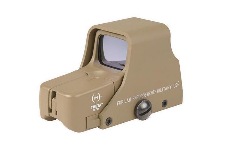Theta Optics TO551 holo type red dot sight - sand