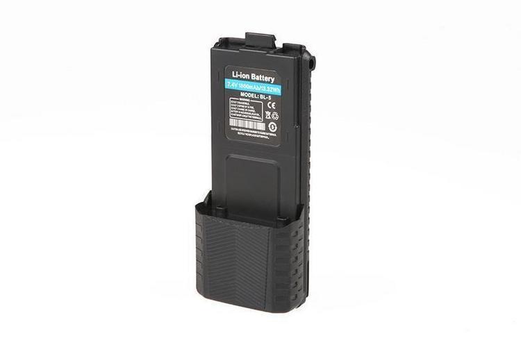 Baofeng UV-5R walkie-talkie battery, BL-5L 3800mAh