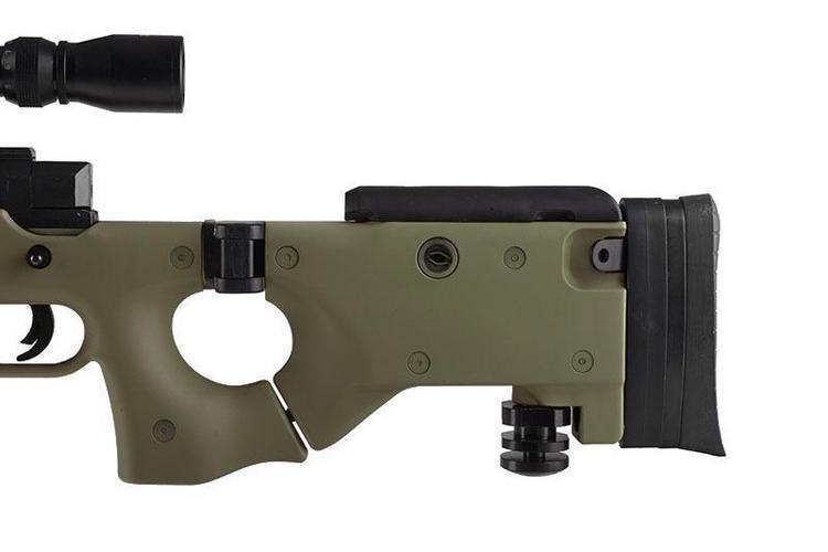 WELL MB08D sniper rifle with scope and forelegs - olive