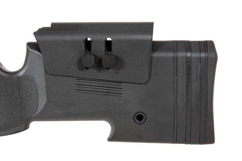 Specna Arms SA-S03 CORE™ sniper rifle with scope and forelegs - black