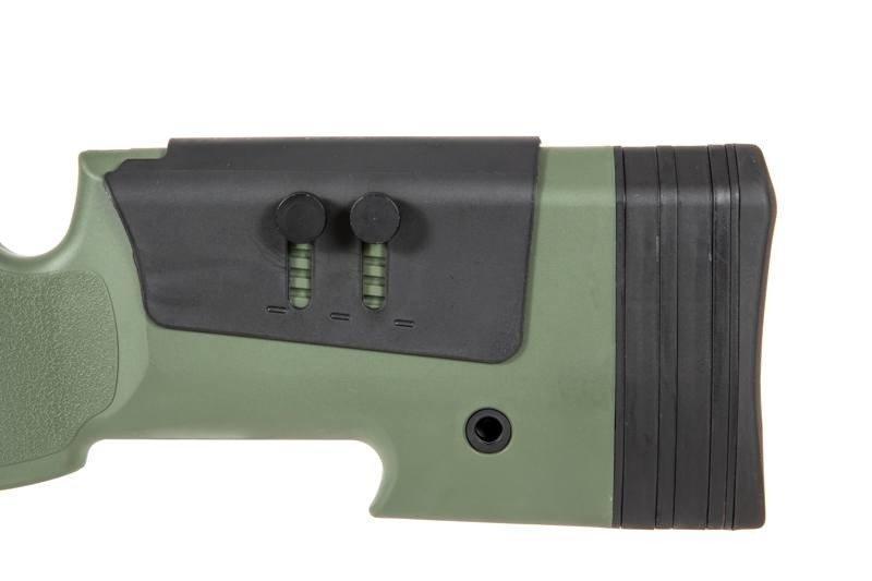 Specna Arms SA-S03 CORE™ sniper rifle with scope and forelegs - olive