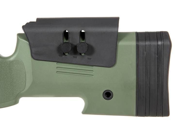 Specna Arms SA-S03 CORE™ sniper rifle with scope and forelegs - olive