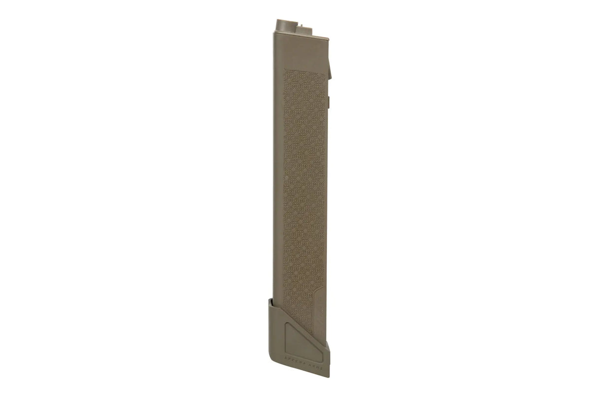 Specna Arms S-Mag X-series 100 round mid-cap magazine - sand