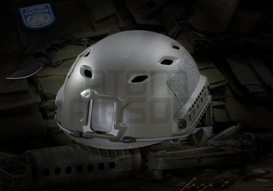 Emerson FAST Helmet BJ, with neck adjustment - Foliage Green