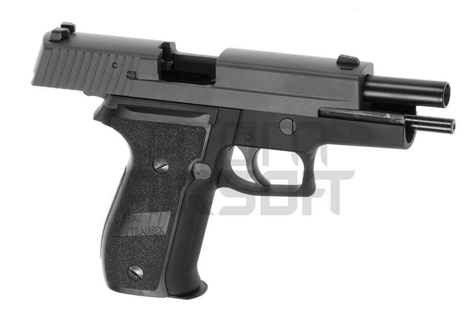 WE P226 GBB pistol, full metal - black