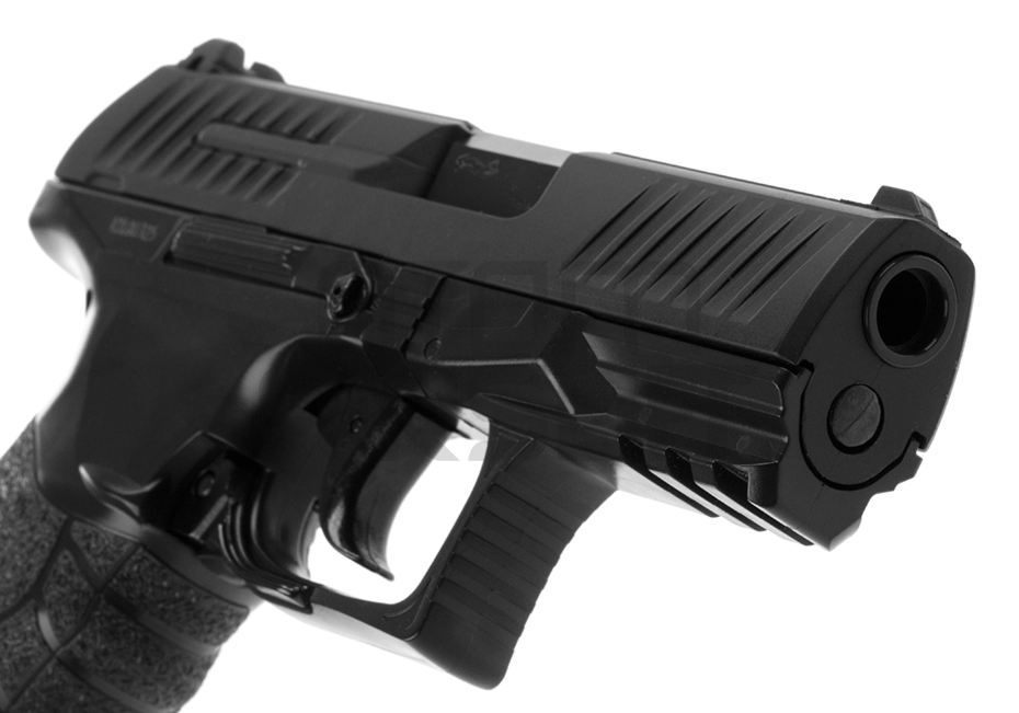 Walther PPQ metal slide, spring-operated - black