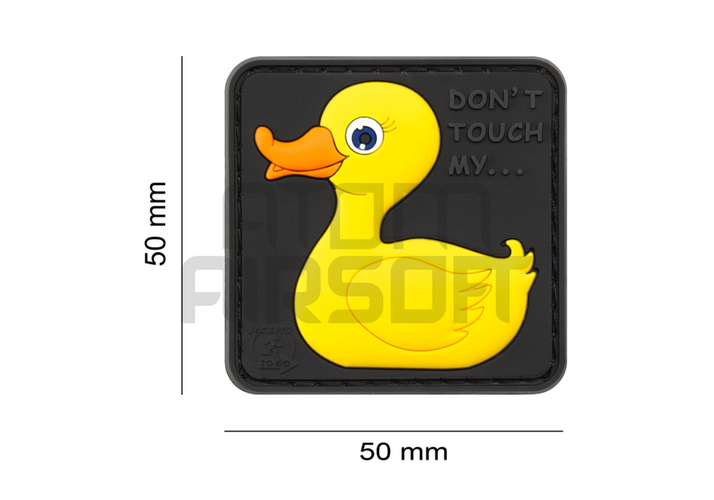 JTG "Tactical Rubber Duck" PVC velcromerkki - värillinen