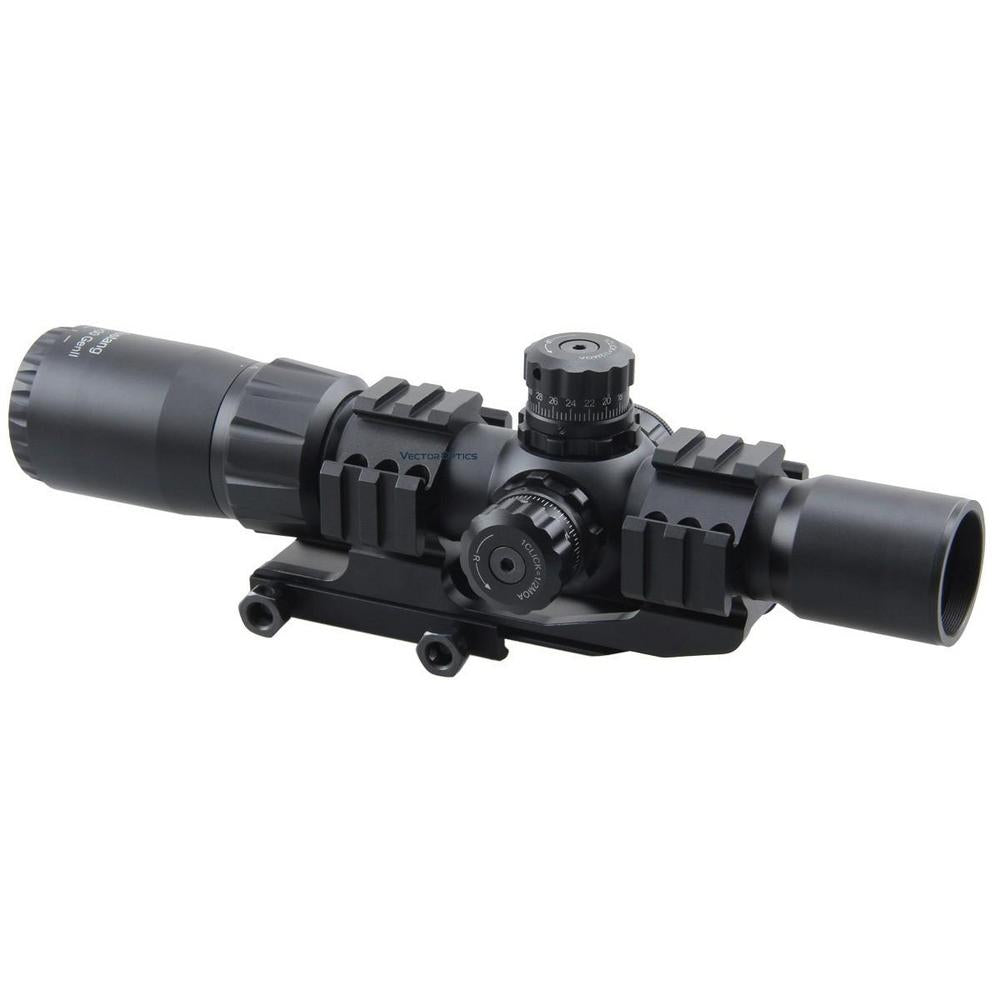 Vector Optics Mustang 1-4x30SFP Gen. 2 short-dot kiikaritähtäin