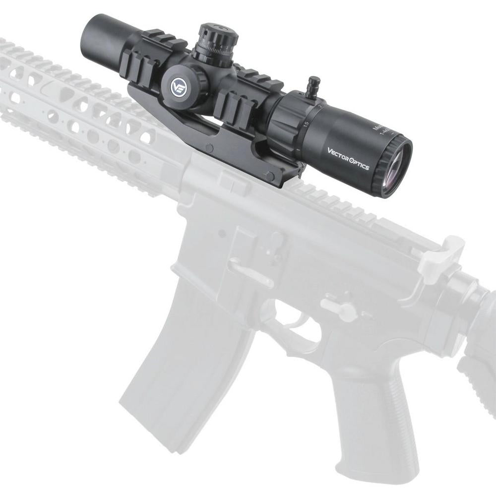 Vector Optics Mustang 1-4x30SFP Gen. 2 short-dot kiikaritähtäin