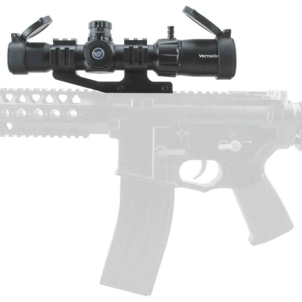 Vector Optics Mustang 1-4x30SFP Gen. 2 short-dot kiikaritähtäin