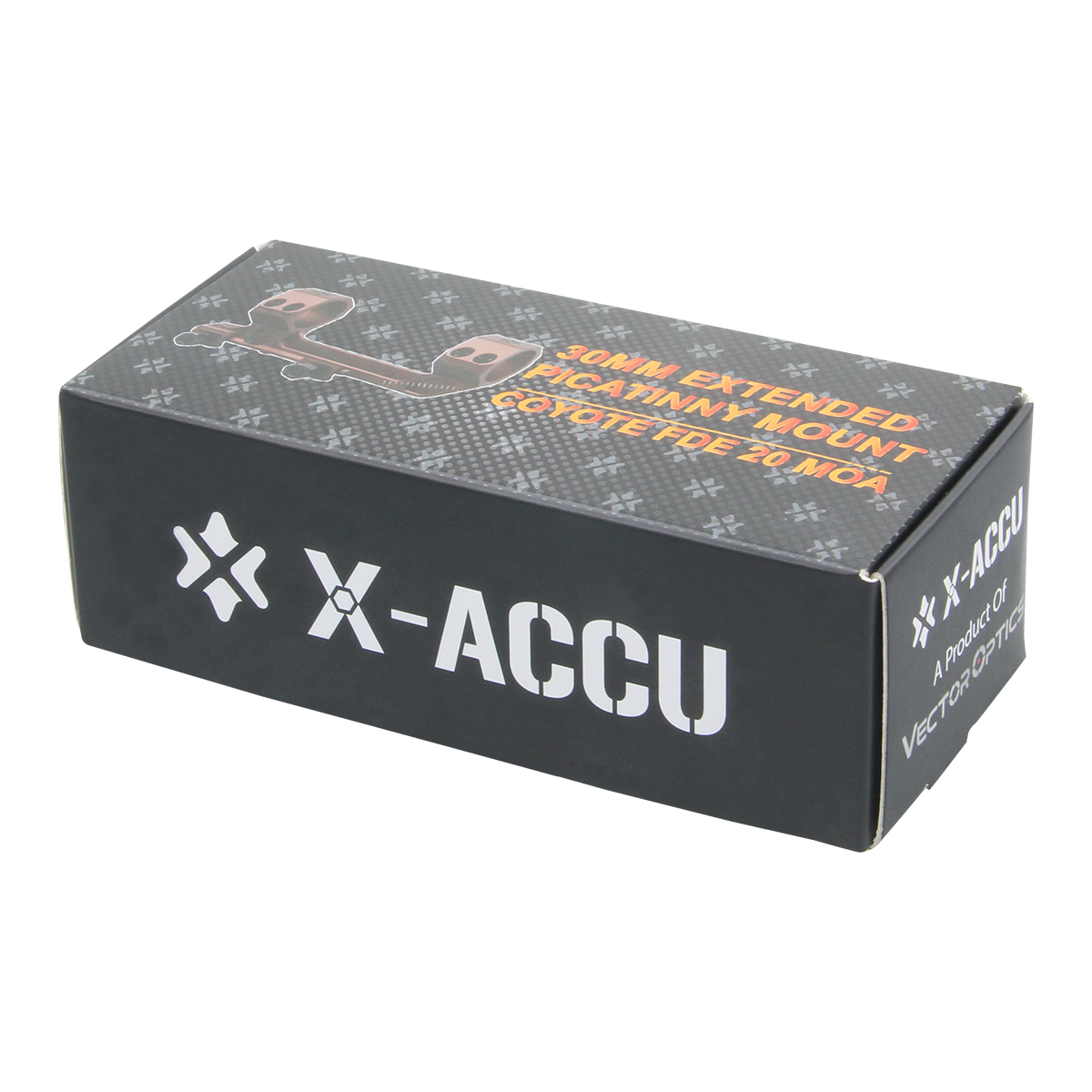 Vector Optics X-ACCU 30mm 20MOA Sight Rings, 1-piece - Chaos Bronze