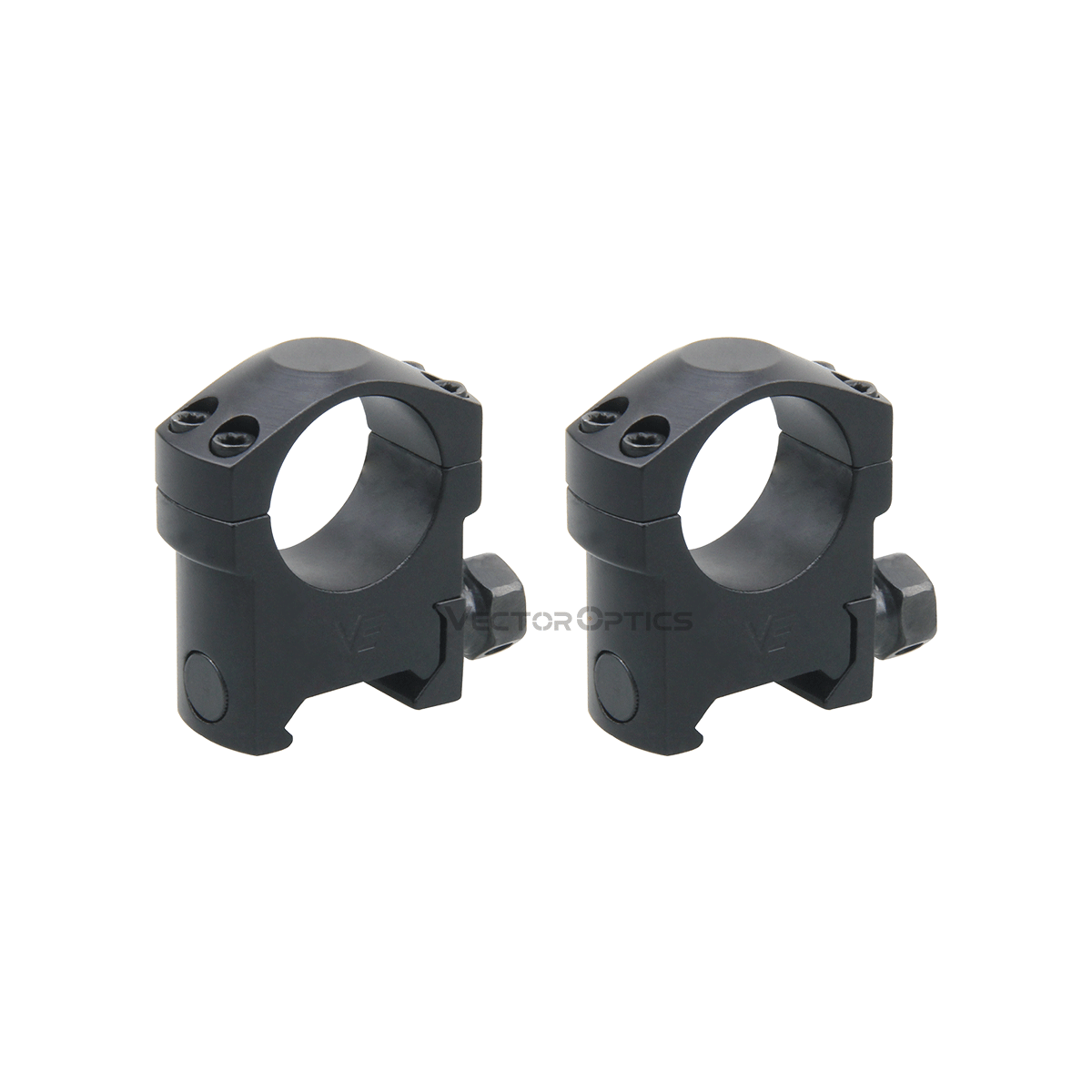 Vector Optics 25.4 mm 1" Medium Height Rifle Scope Rings