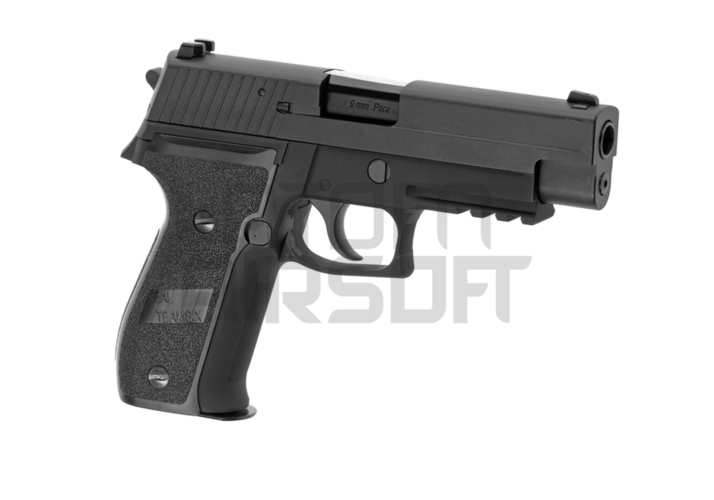 WE P226 MK25 Navy Seals GBB, täysmetallinen – musta