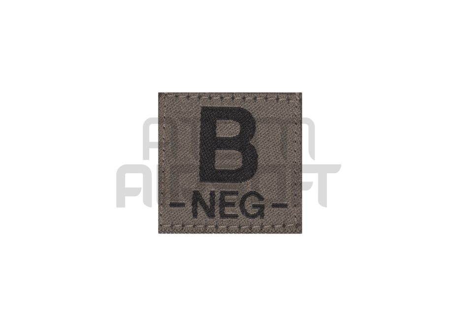 Clawgear Bloodgroup Patch - RAL7013