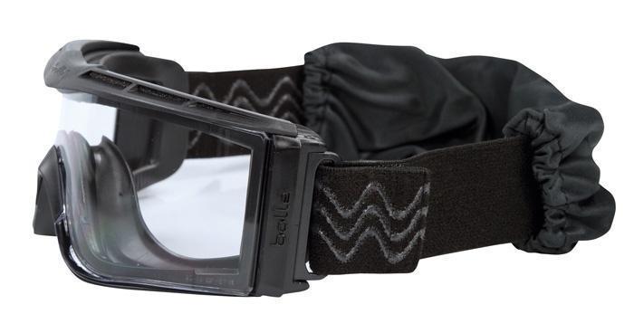 Bolle X810 safety glasses with clear lens - black