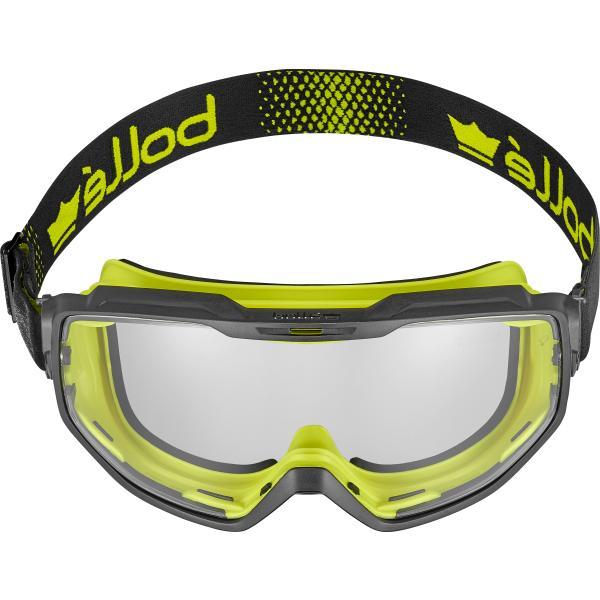 Bolle Universal Goggle Foam, strap-on goggles with foam padding - clear lens