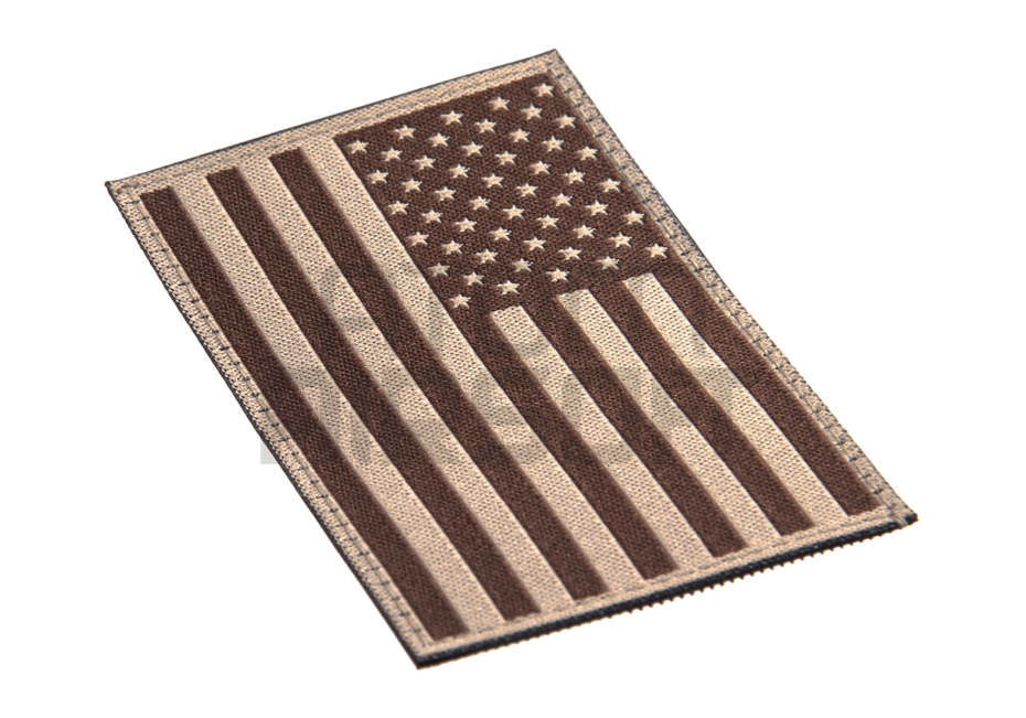 Clawgear USA flag velcro patch - desert