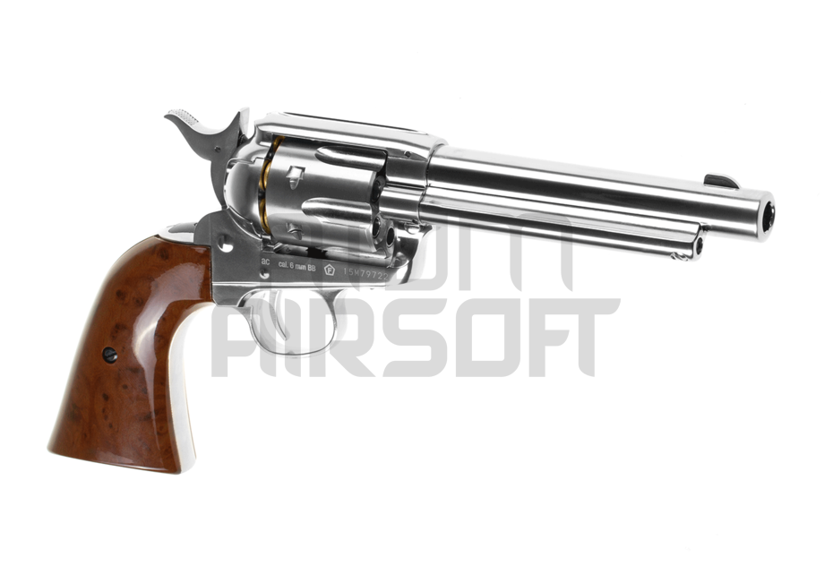 UMAREX Legends Western Cowboy CO2 revolveri - nikkeli