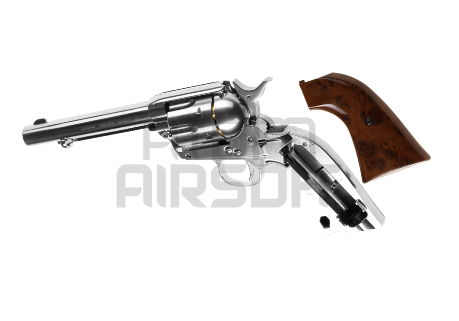 UMAREX Legends Western Cowboy CO2 revolveri - nikkeli