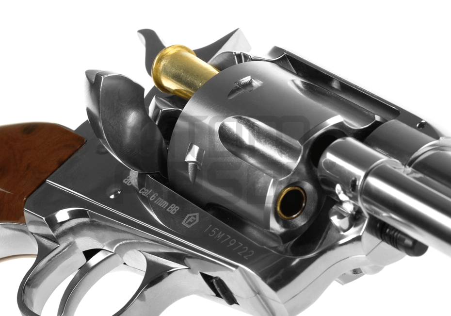 UMAREX Legends Western Cowboy CO2 revolveri - nikkeli